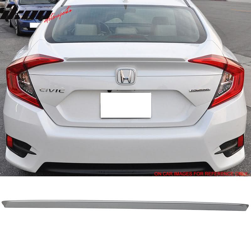 2016-2021 Honda Civic 4Dr Sedan Rear Trunk Spoiler Ducktail Wing Lip