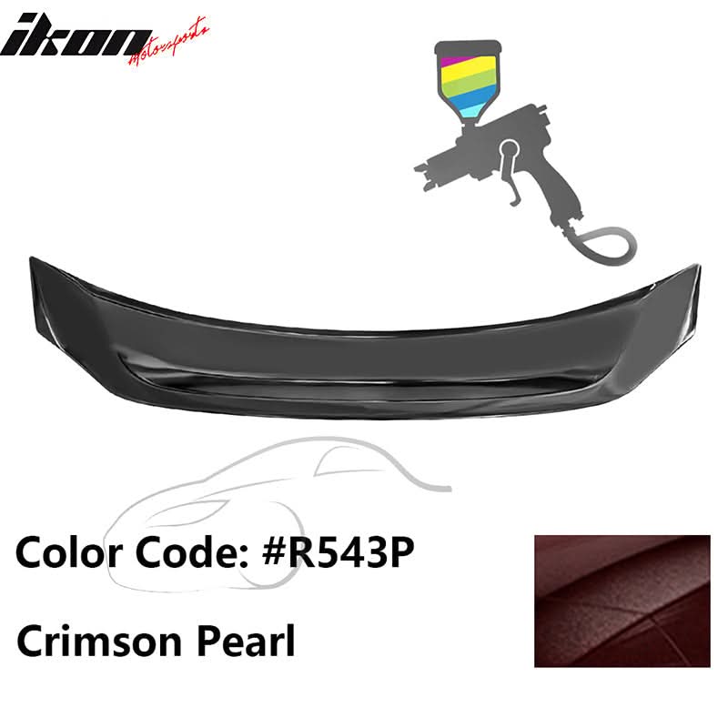 2016-2021 Honda Civic Sedan R Style Trunk Spoiler ABS