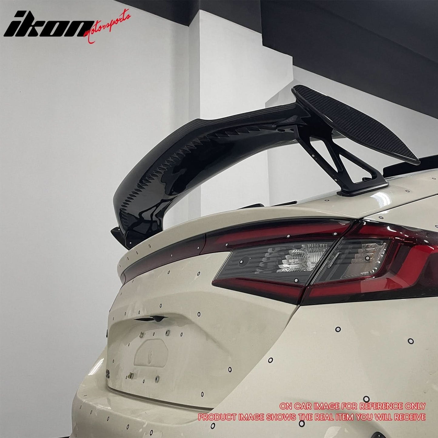 2023-2025 Civic Type R OE Style Red Carbon Fiber Trunk Spoiler