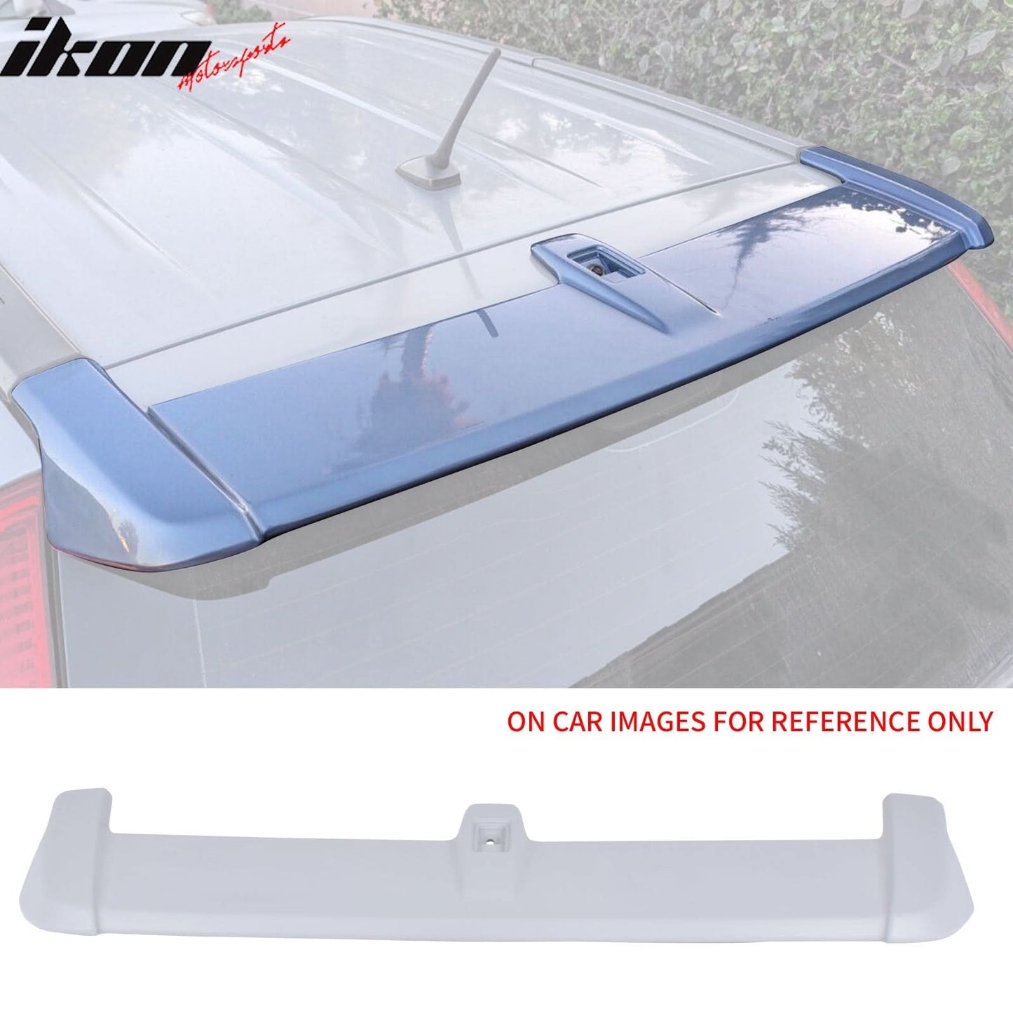 2007-2011 Honda CR-V CRV OE Style Unpainted Gray Rear Roof Spoiler ABS