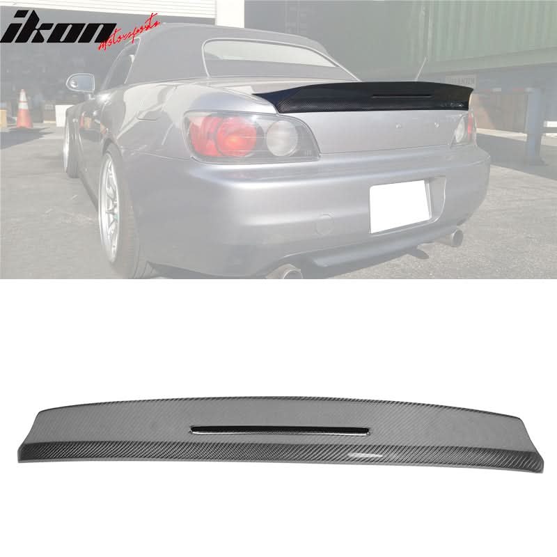 2000-2009 Honda S2000 Convertible TM style Trunk Spoiler Carbon Fiber