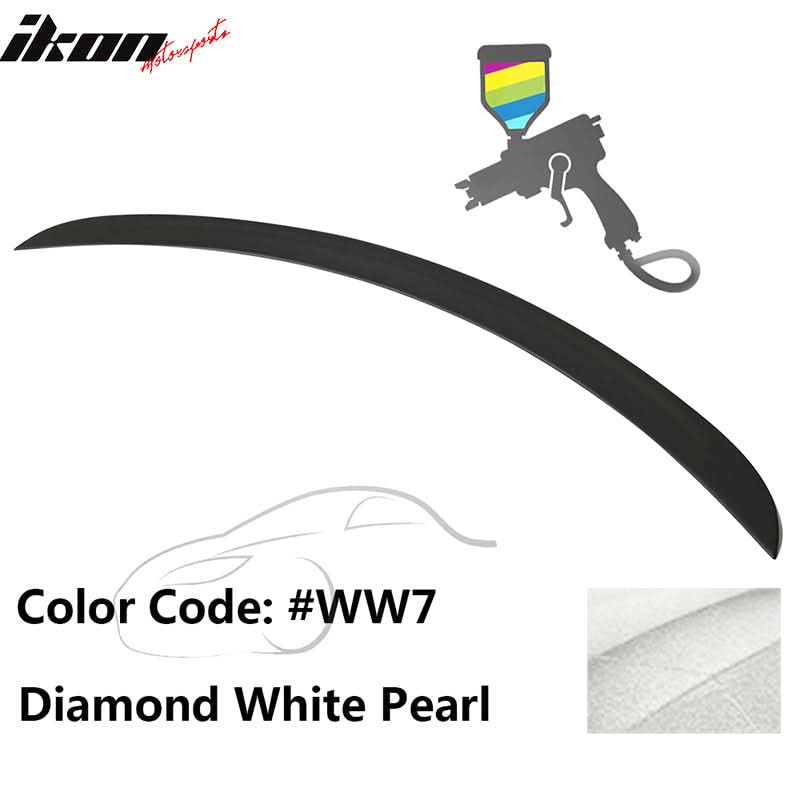 2018-2019 Hyundai Sonata OEM Style Painted Rear Trunk Spoiler ABS