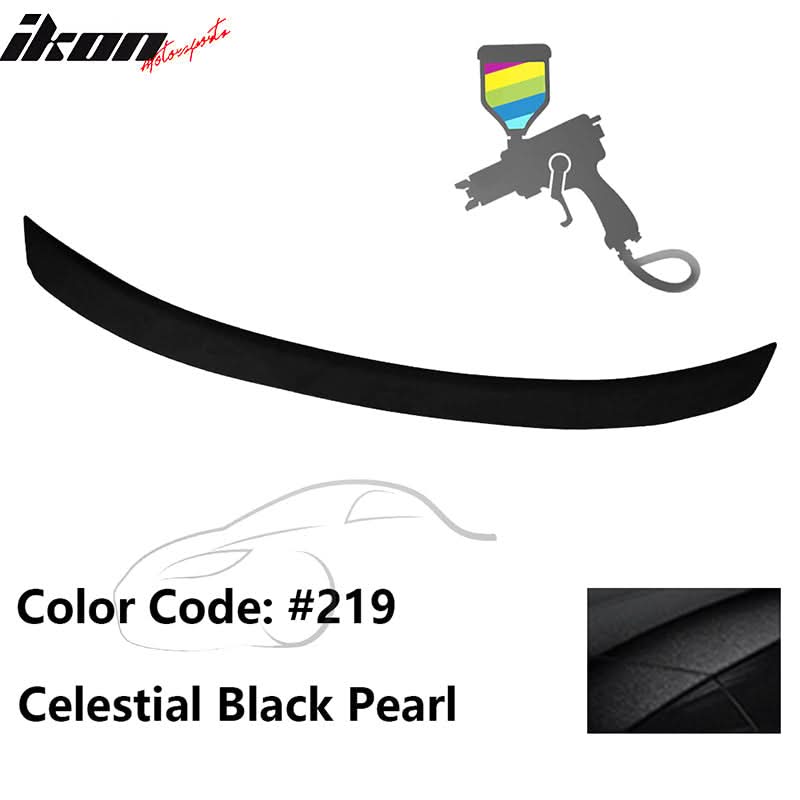 2013-2020 Lexus GS350 F Sport Sedan  Painted Trunk Spoiler ABS