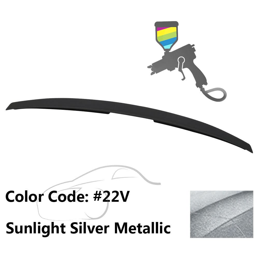 2004-2009 Mazda 3 Sedan Flush Mount  Painted Trunk Spoiler ABS