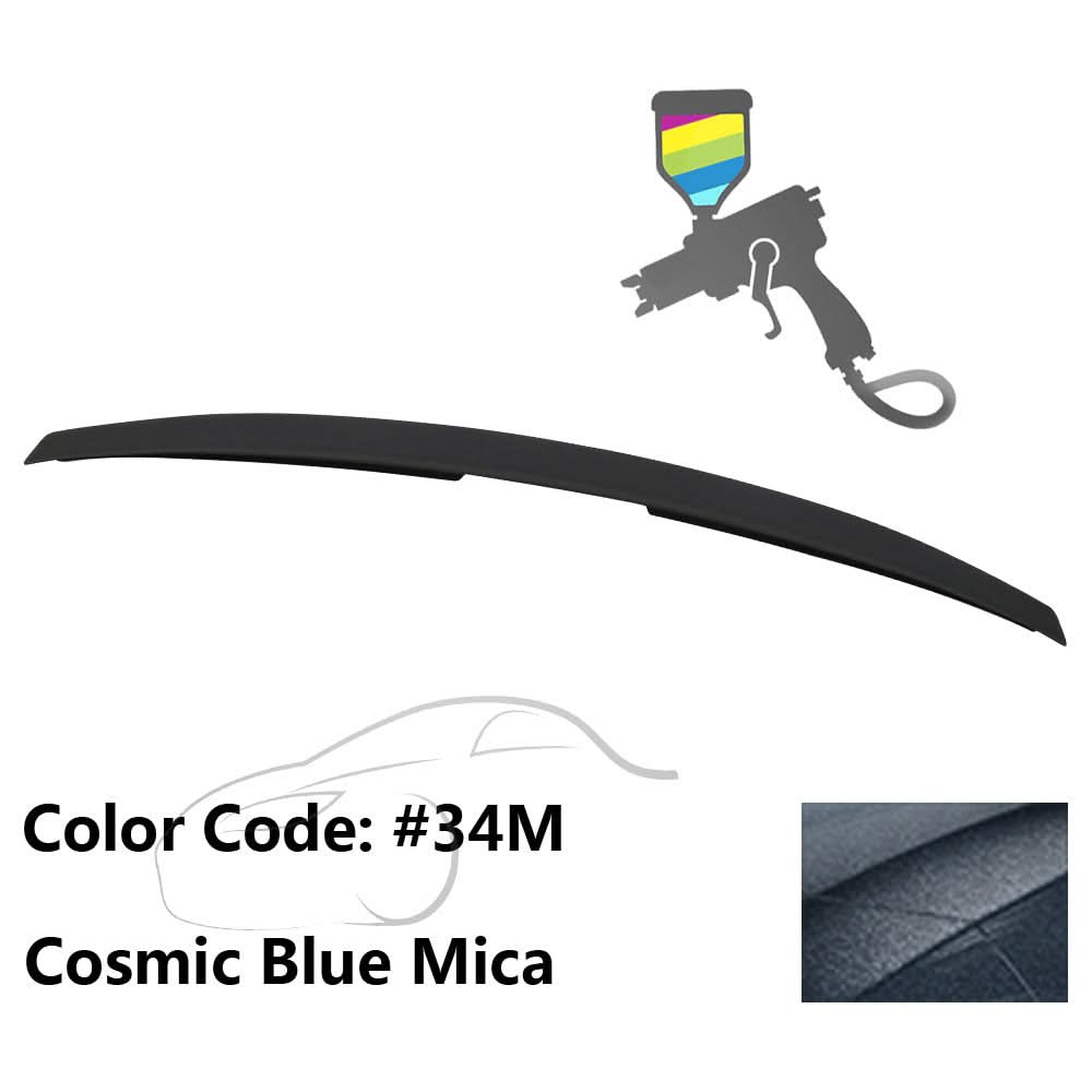 2004-2009 Mazda 3 Sedan Flush Mount  Painted Trunk Spoiler ABS