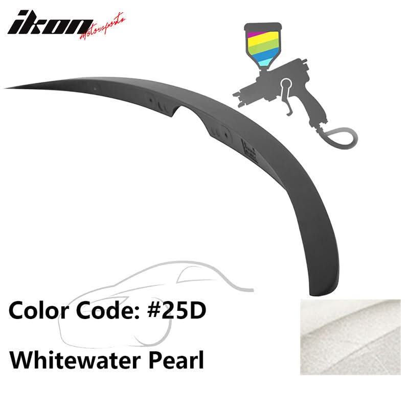 2014-2021 Mazda 6 Sedan Flush mount Painted Trunk Spoiler ABS