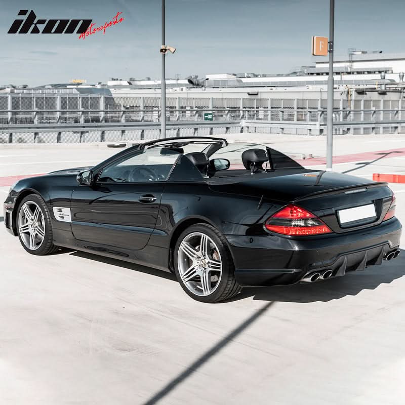 2003-2011 Mercedes Benz SL-Class R230 Rear Trunk Spoiler ABS