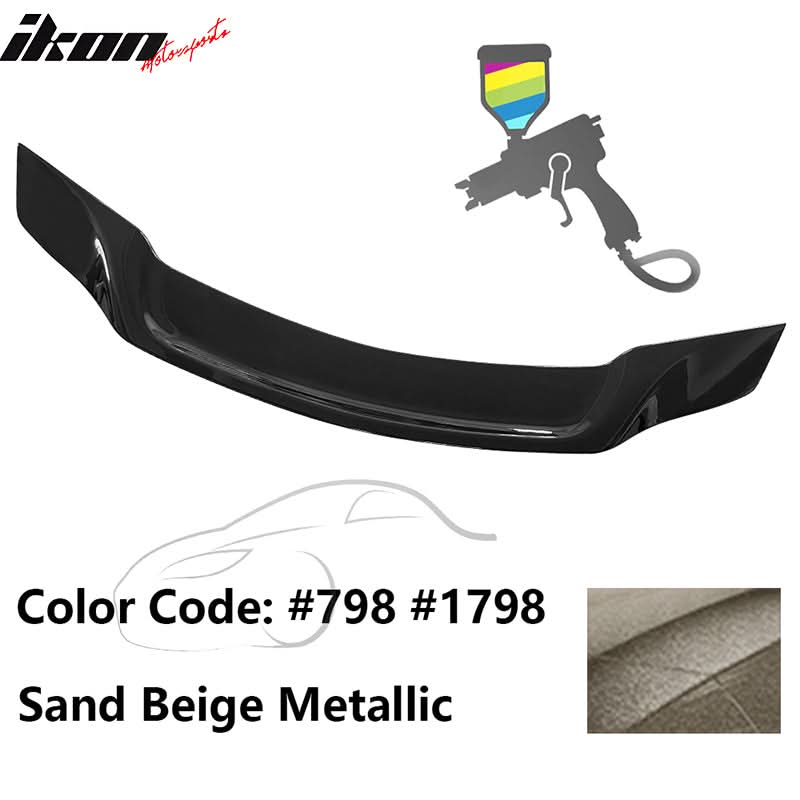 2008-2014 Benz W204 C-Class 4Dr R Style Trunk Spoiler A