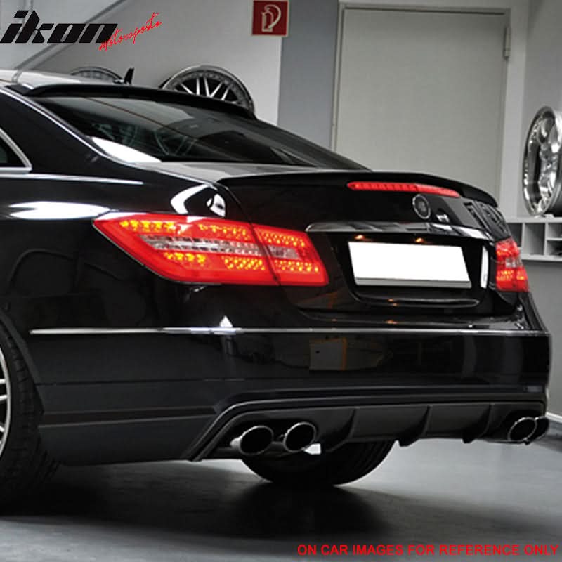 2010-2017 Benz W207 C207 2Dr Coupe Matte Window Roof Spoiler