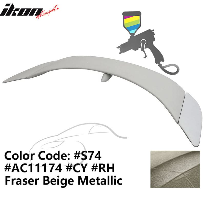 1995-1999 Mitsubishi Eclipse OE Trunk Deck Spoiler Brake Light ABS