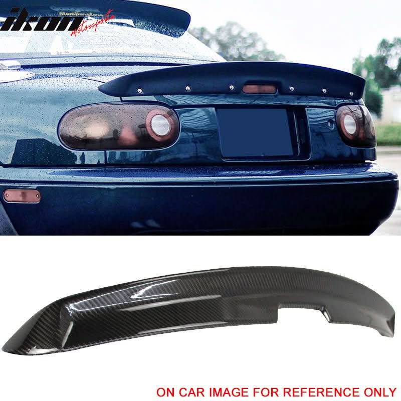 1990-1997 Mazda Miata MX5 MK1 KG Trunk Spoiler Wing Carbon Fiber