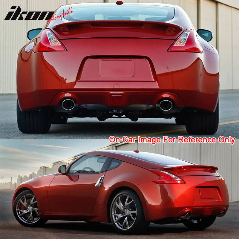 2009-2021 Nissan 370Z Z34 Coupe Painted Color ABS Trunk Spoiler