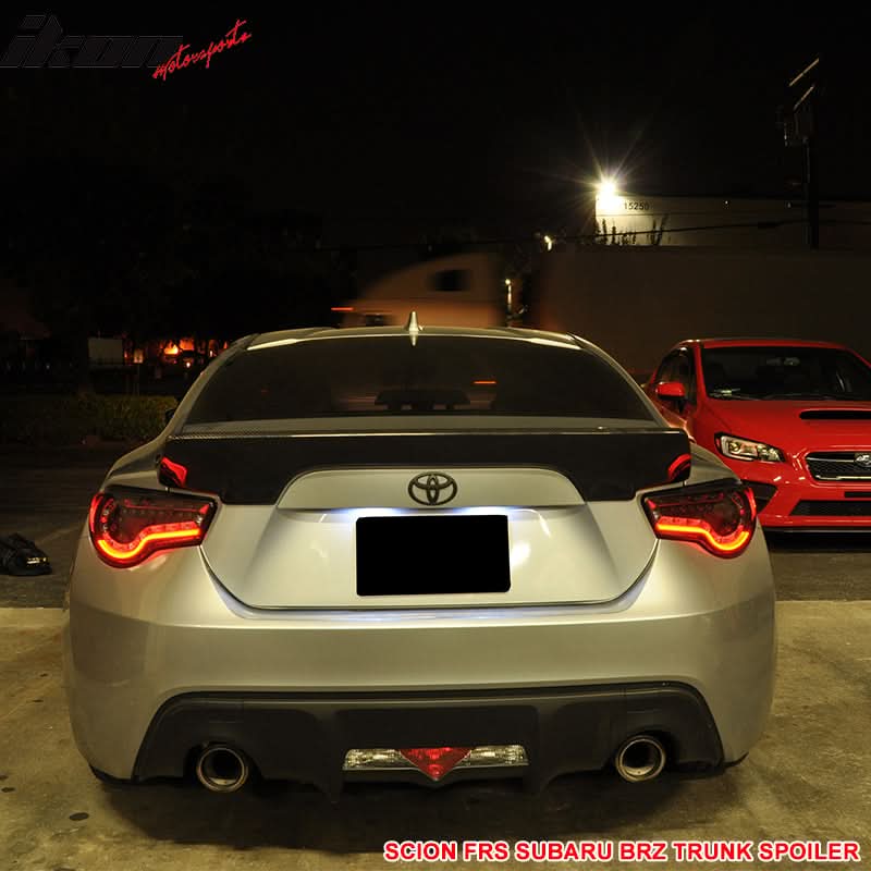 For 13-20 FR-S FRS BRZ GT86 GR V3 Trunk Spoiler