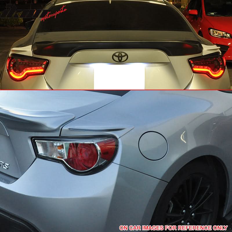 2013-2020 Scion FRS Subaru BRZ Toyota 86 Painted #H8R Trunk Side Wing