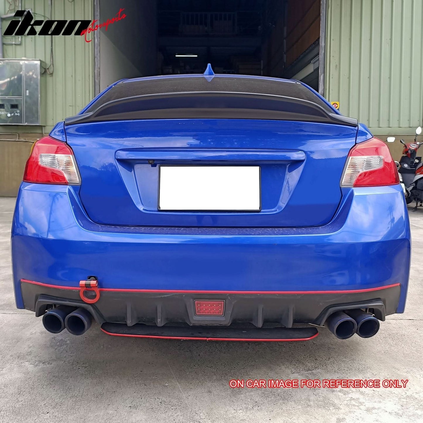 2015-2021 Subaru WRX PSM #G1U Ice Silver Metallic Trunk Spoiler ABS