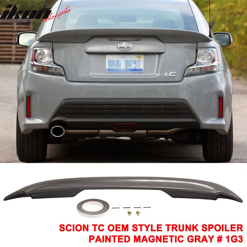 2011-2016 Scion tC Painted Color ABS Rear Spoiler Wing