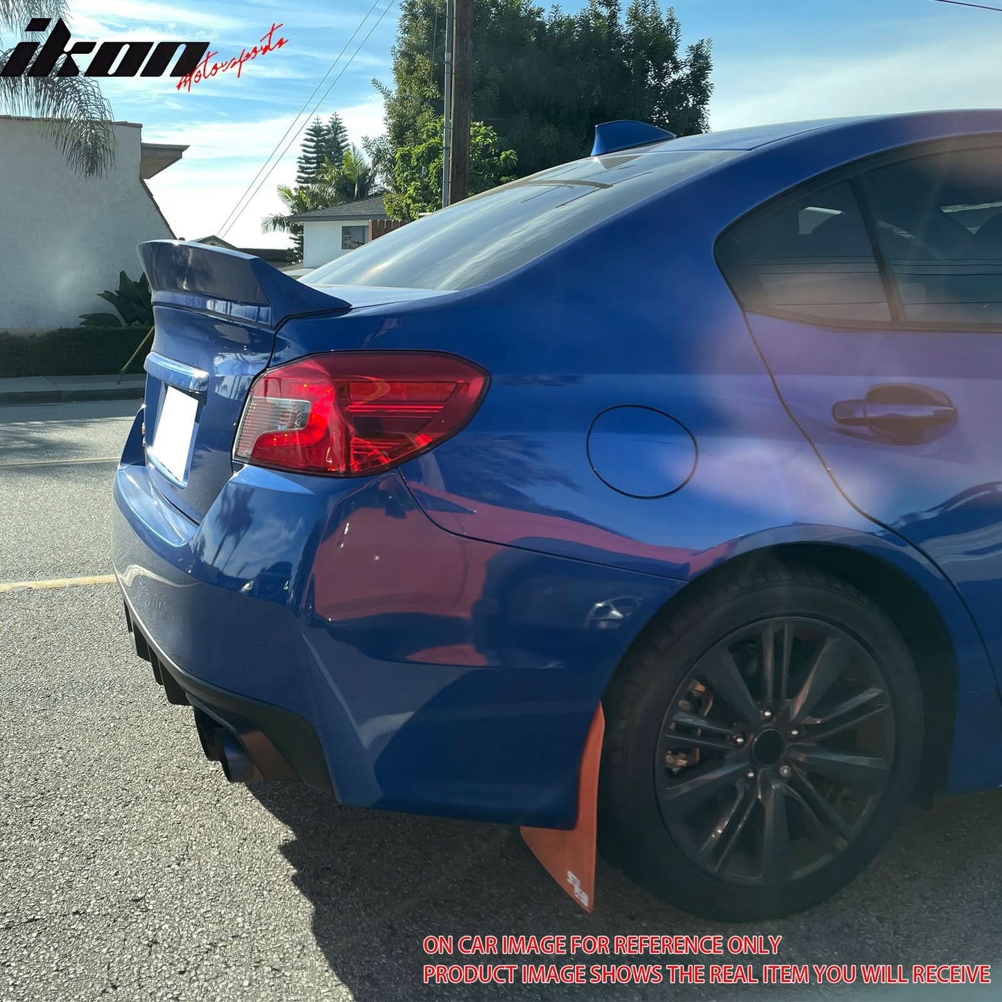 2012-2021 Subaru WRX Impreza Duckbill Matte Black Trunk Spoiler ABS