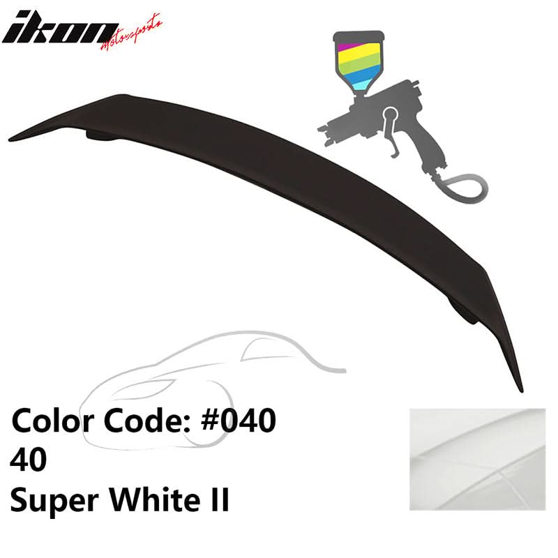 2007-2011 Toyota Camry JDM Style LED Rear Trunk Lip Wing Spoiler ABS