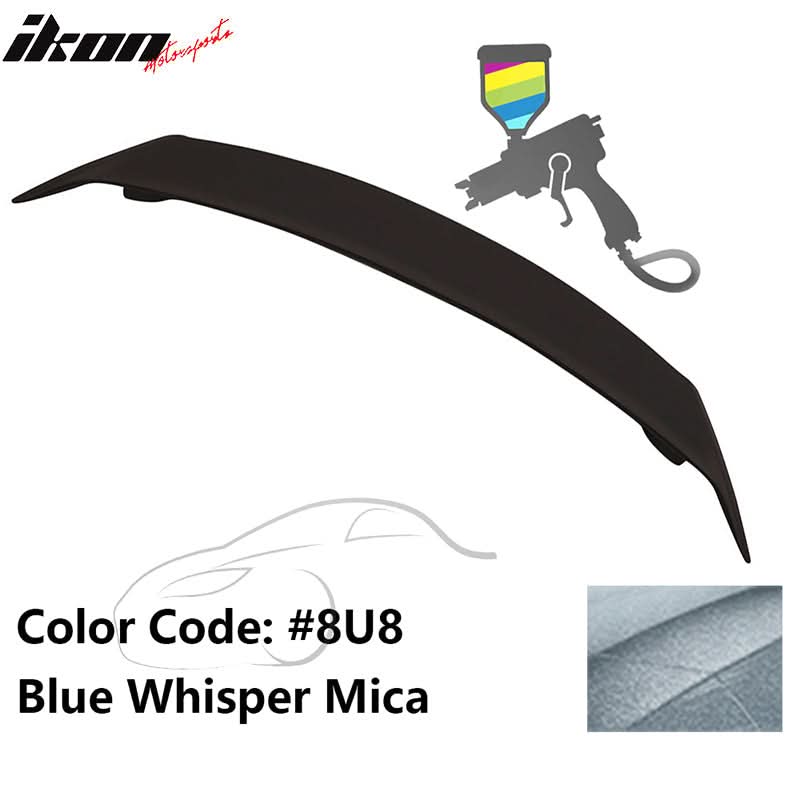 2007-2011 Toyota Camry JDM Style LED Rear Trunk Lip Wing Spoiler ABS