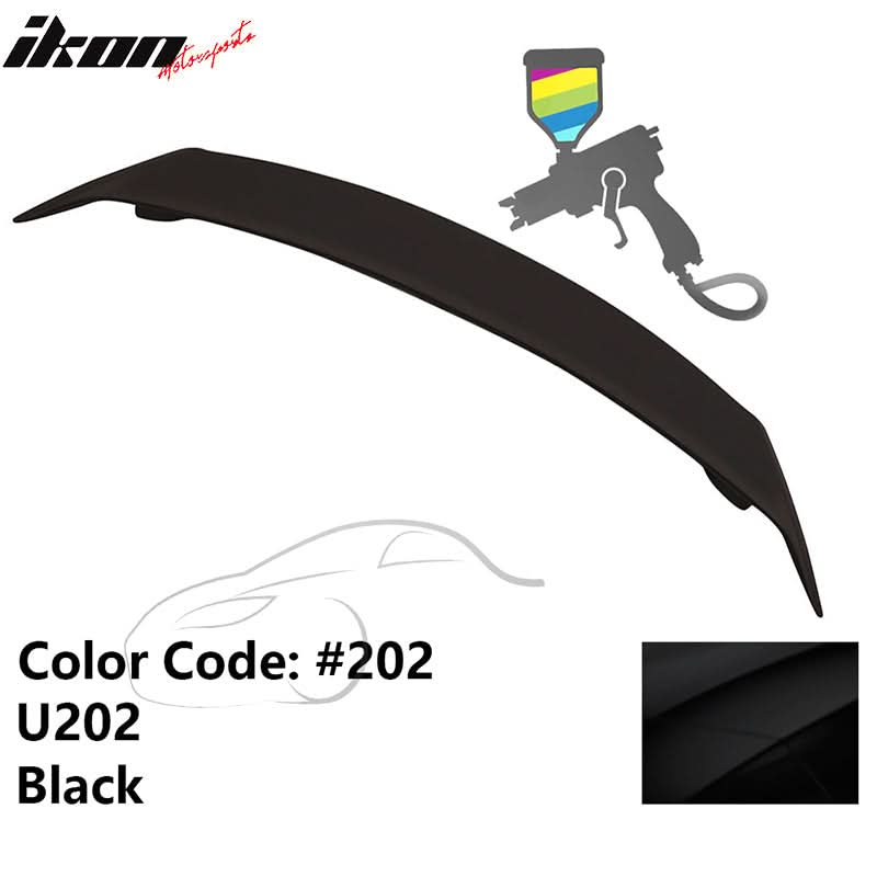 2007-2011 Toyota Camry JDM Style LED Rear Trunk Lip Wing Spoiler ABS