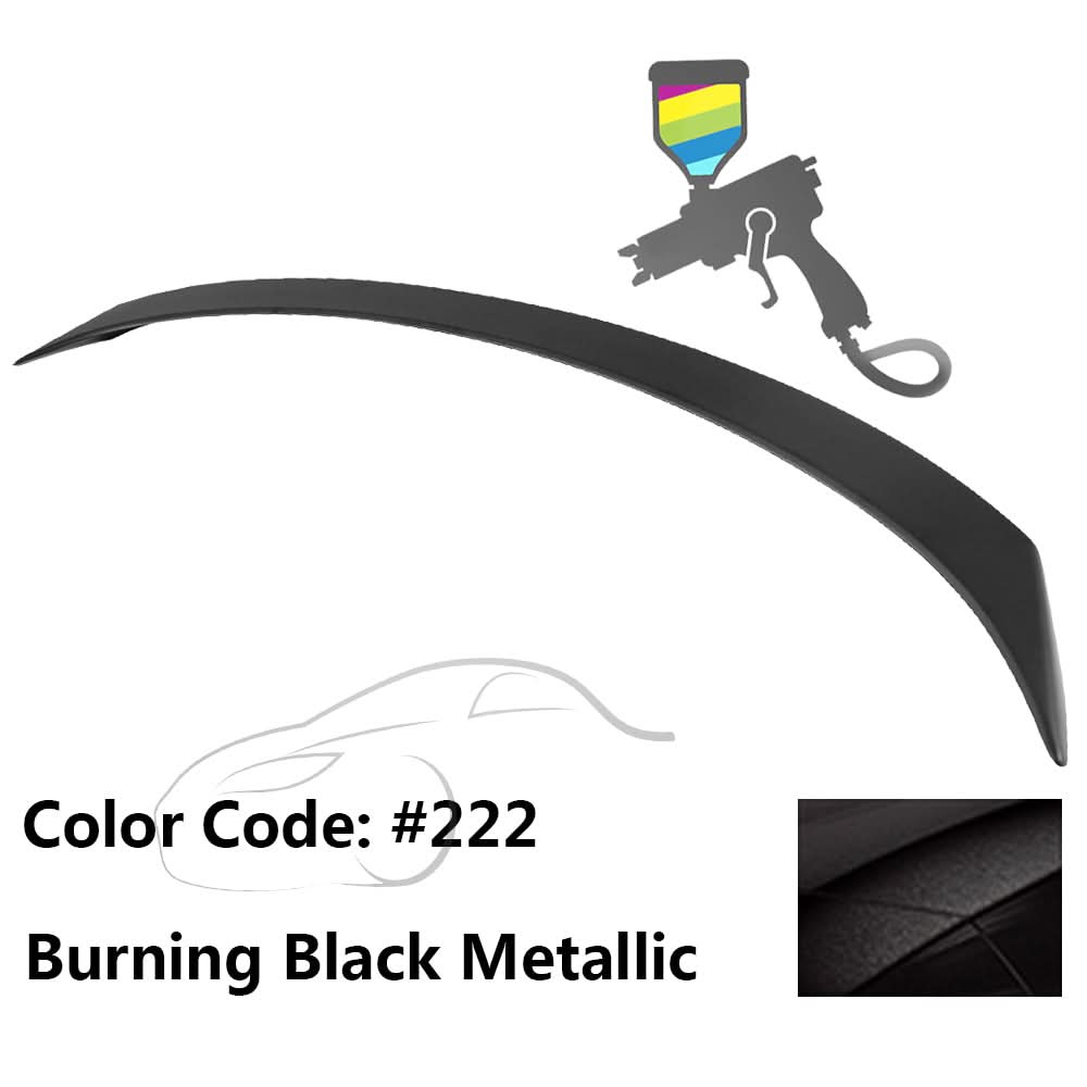 2018-2023 Toyota Camry Flush Mount painted Rear Trunk Wing Spoiler