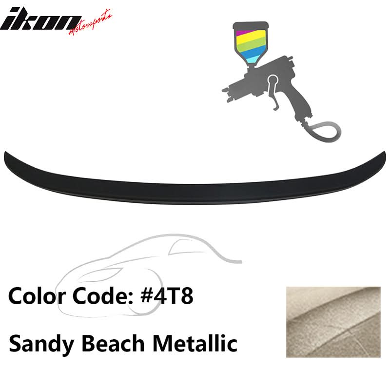 2014-2019 Toyota Corolla OE Style Rear Trunk Spoiler Wing Lip ABS