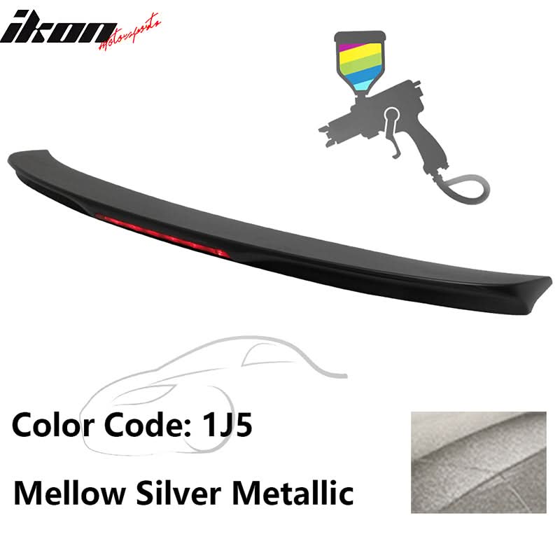 2014-2019 Toyota Corolla OEM Style Trunk Spoiler ABS Painted