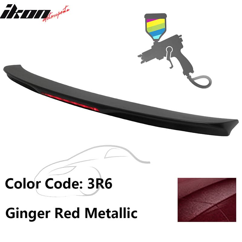 2014-2019 Toyota Corolla OEM Style Trunk Spoiler ABS Painted