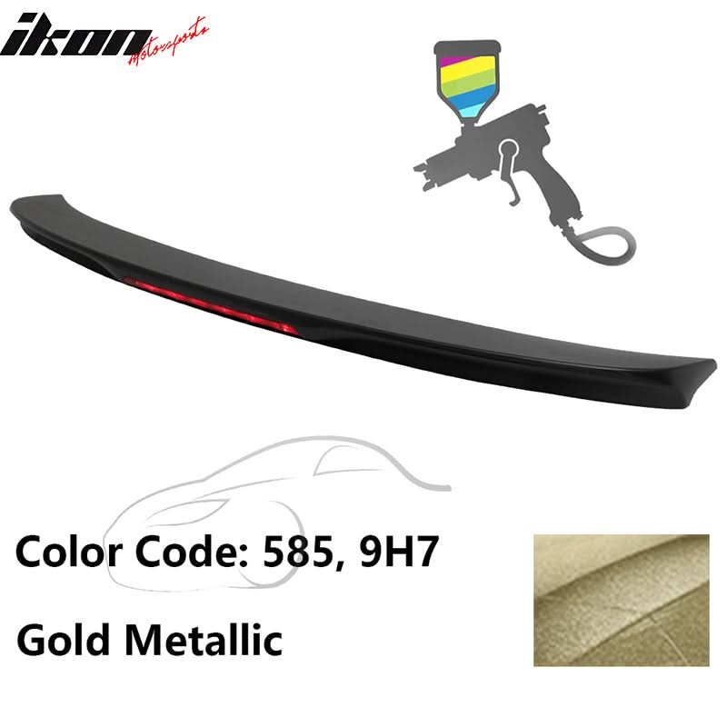 2014-2019 Toyota Corolla OEM Style Trunk Spoiler ABS Painted