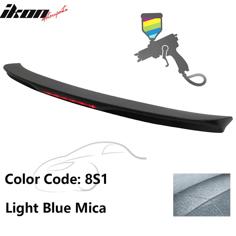 2014-2019 Toyota Corolla OEM Style Trunk Spoiler ABS Painted