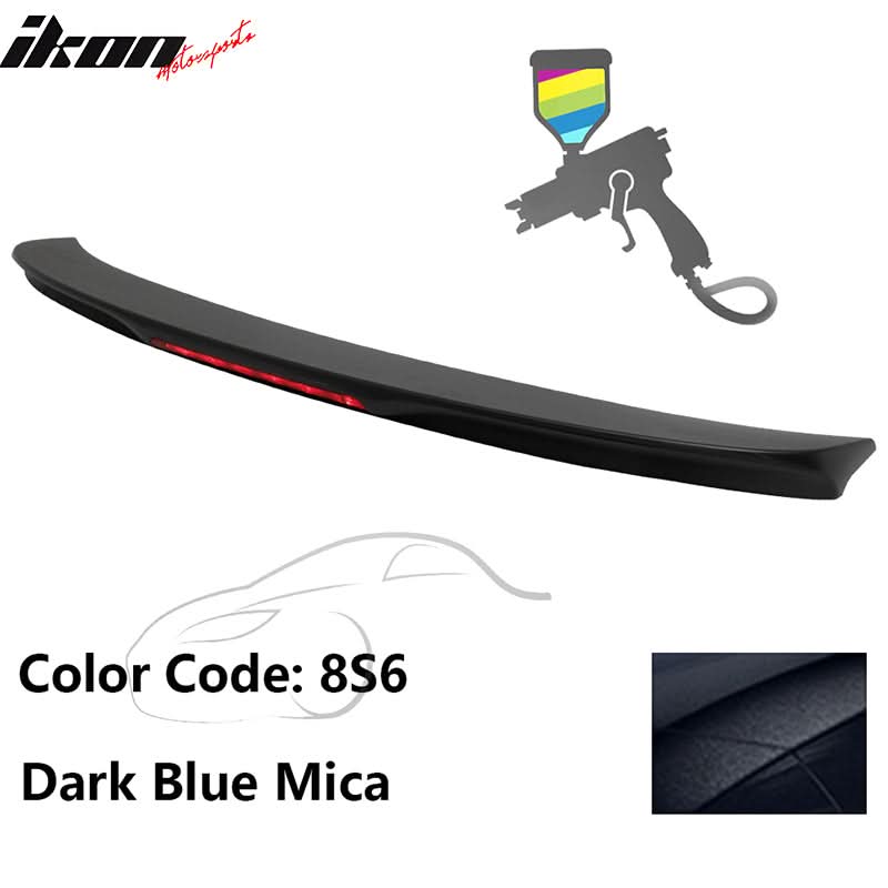 2014-2019 Toyota Corolla OEM Style Trunk Spoiler ABS Painted