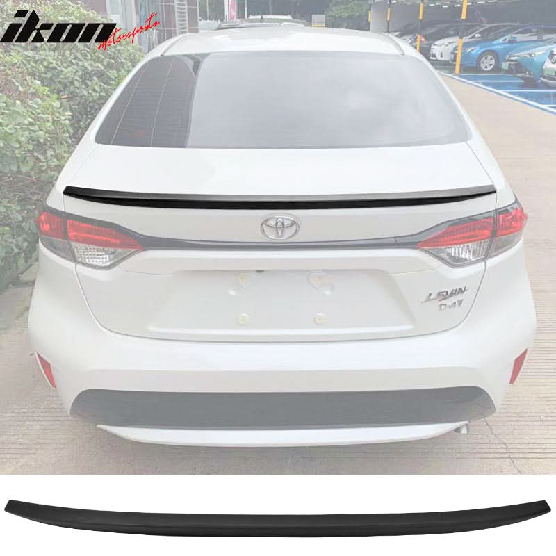 2020-2025 Toyota Corolla Sedan IKON Style Trunk Spoiler Wing ABS