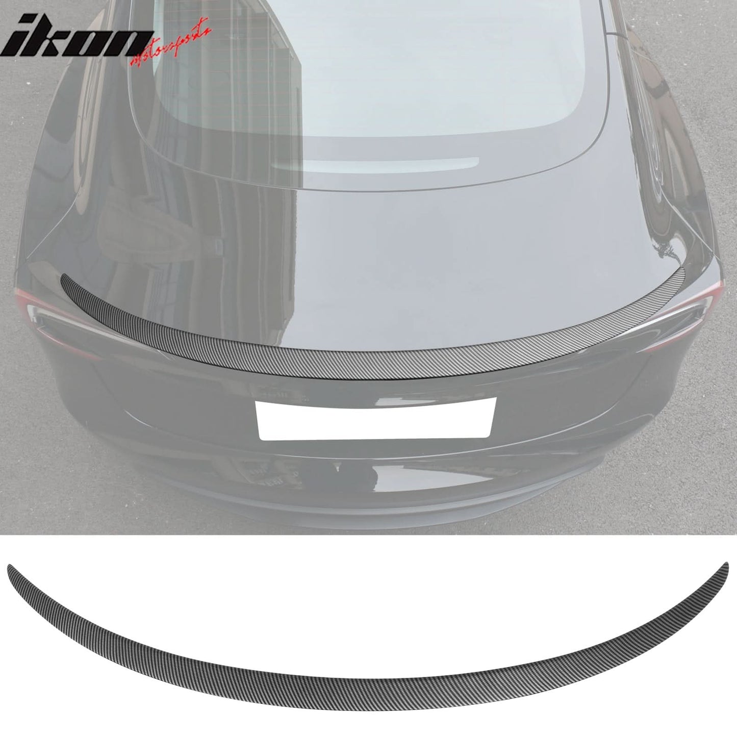 2024-2025 Tesla Model 3 OE Style Rear Trunk Spoiler Wing A