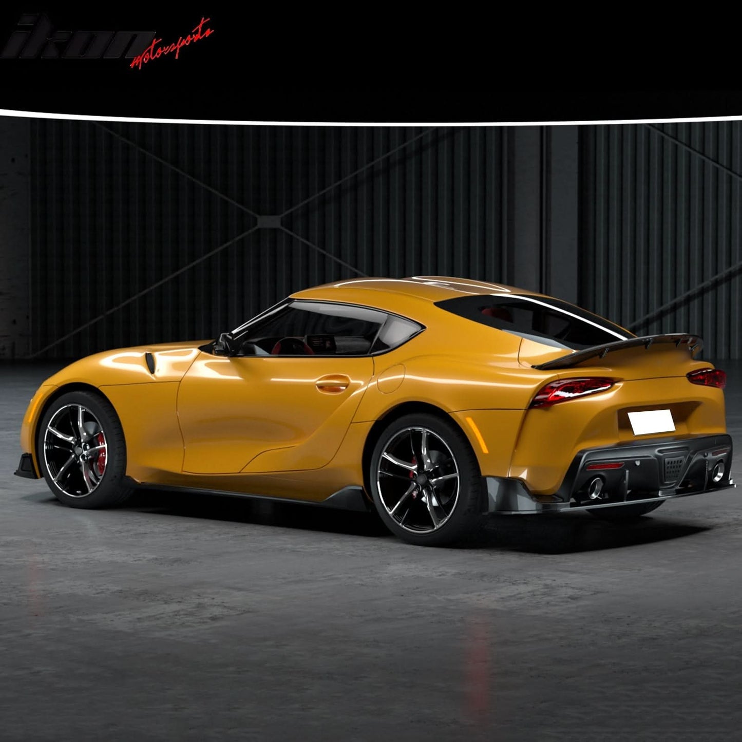 2020-2025 Toyota GR Supra MZ Speed Trunk Spoiler Gloss Carbon Fiber