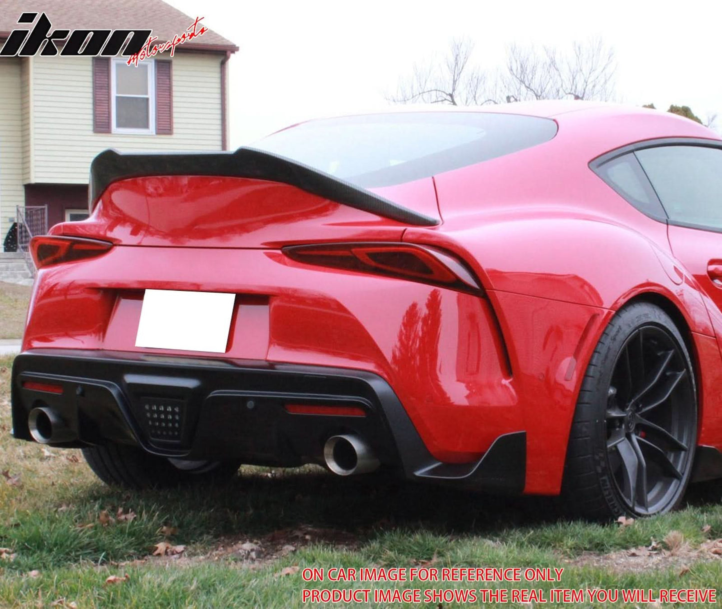 2020-2025 Toyota GR Supra V Style Trunk Spoiler Gloss Dry Carbon Fiber