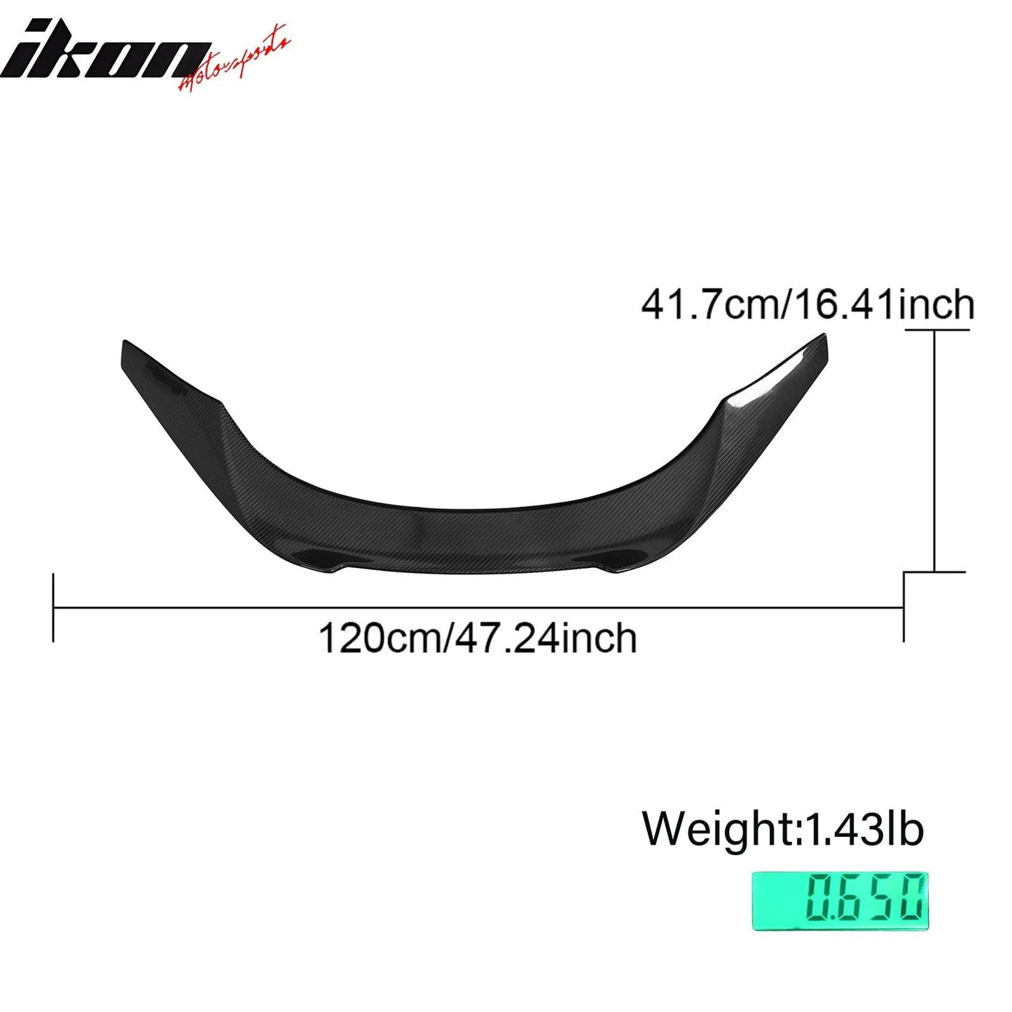 2020-2025 Toyota GR Supra V Style Trunk Spoiler Gloss Dry Carbon Fiber