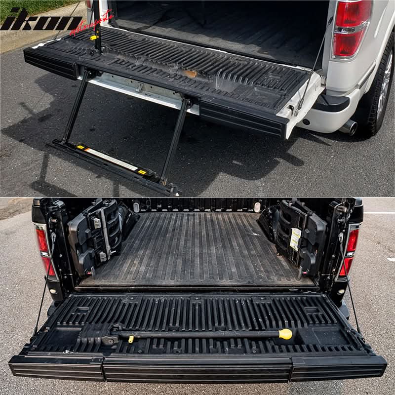 2009-2014 Ford F-150 With Flex Step Tailgate Molding Cap Spoiler PP