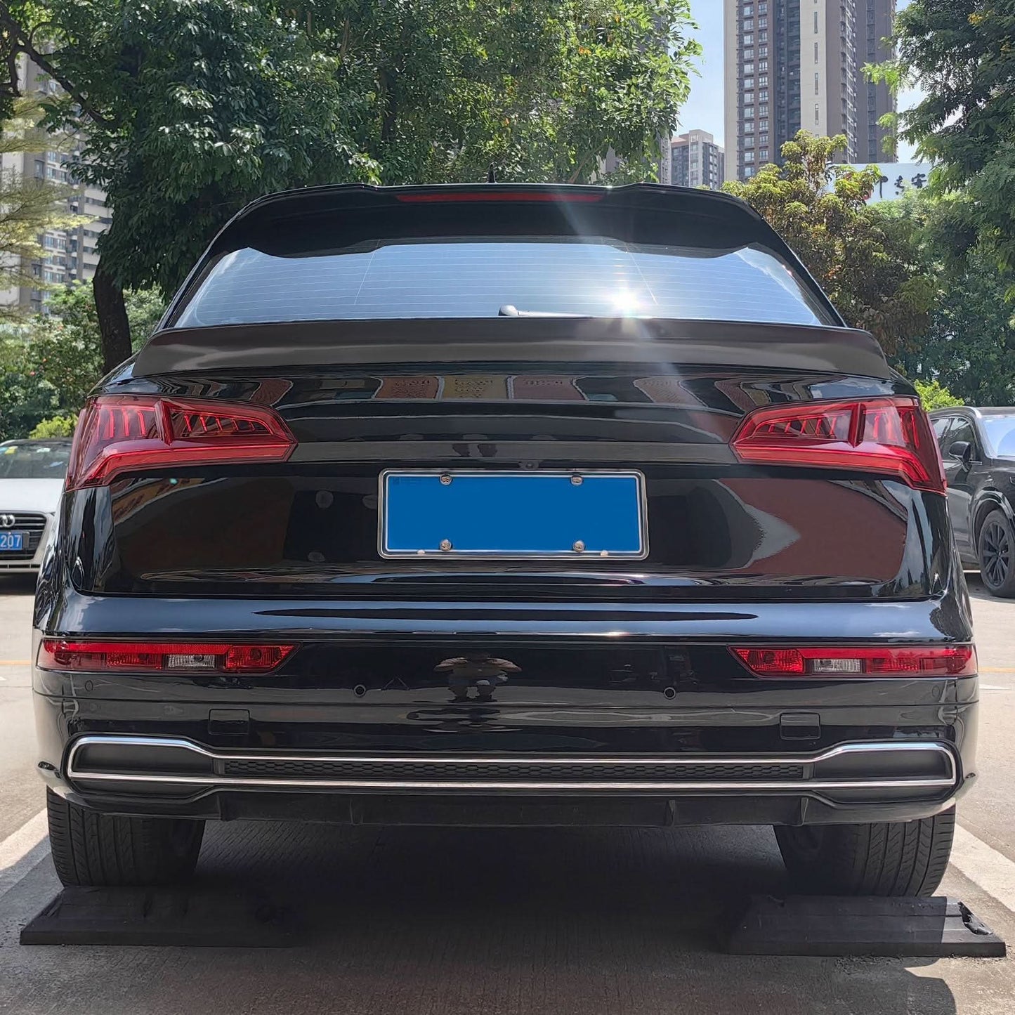 2018-2024 Audi SQ5 Q5 PHEV DuckBill Car Rear Wing Spoiler ABS