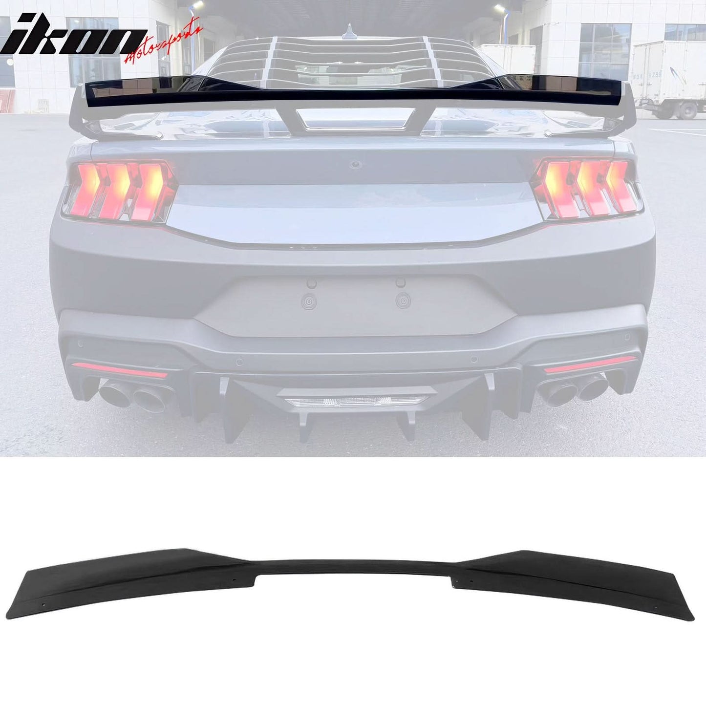 2024-2025 Ford Mustang 2DR Dark Horse Smoke Gurney Flap Wicker Bill PC