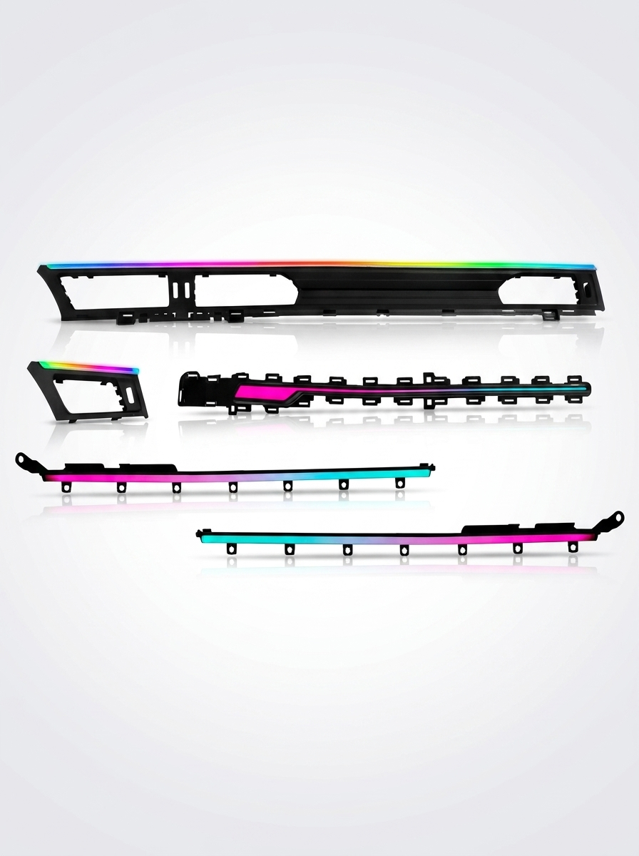 Audi A6 / A6L C8 Interior 64-Color Active Symphony Rainbow LED Ambient Light Kit 2019 - 2024