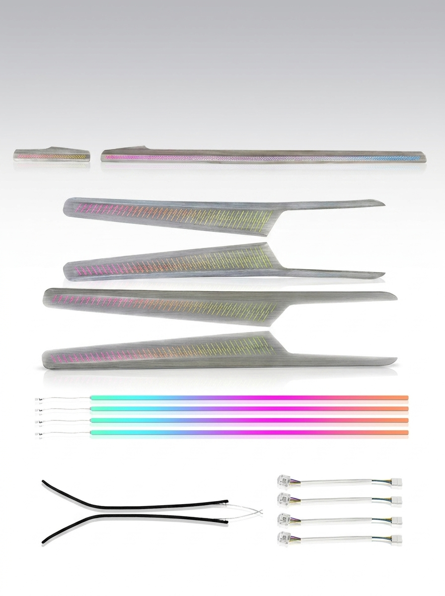 Audi Q5 / Q5L Interior 64-Color Symphony Rainbow LED Ambient Light Kit 2018 - 2025