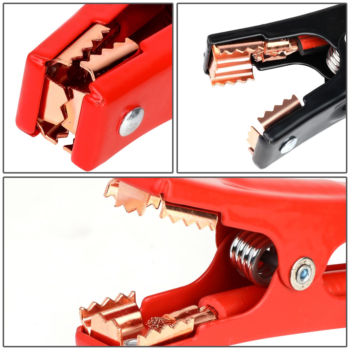 20 FT 4 Gauge 500 AMP Booster Cable Set