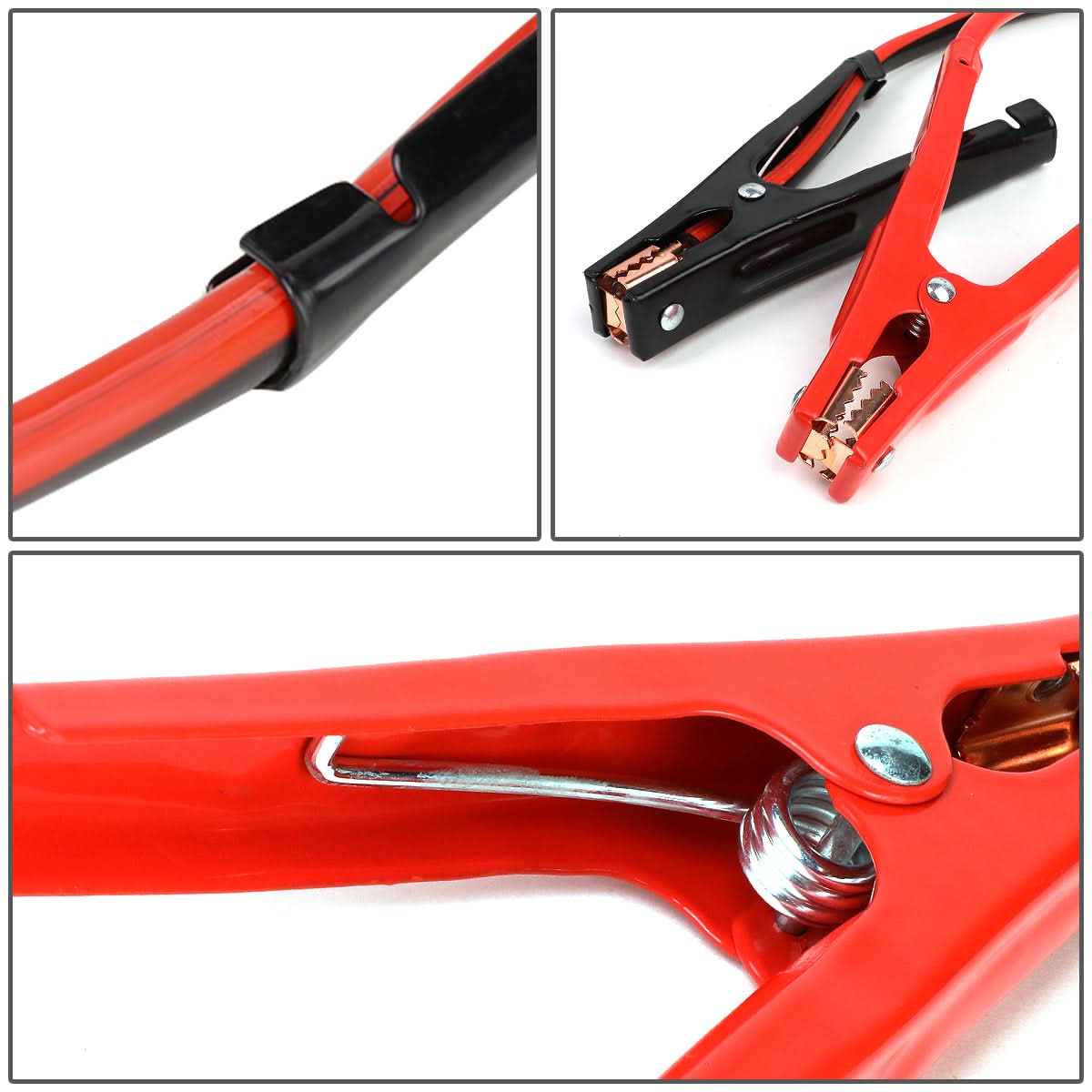 25 FT 4 Gauge 500 AMP Booster Cable