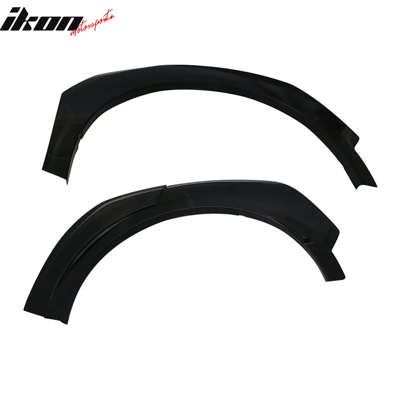 2017-2018 Toyota CHR C-HR Aerokit Unpainted Black Fender Flares PP