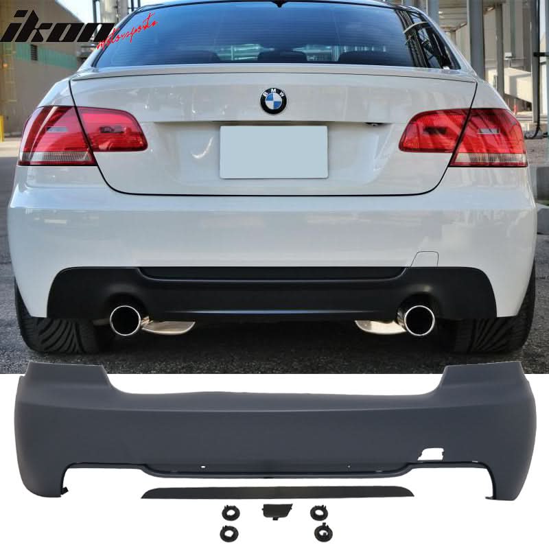 Fits 07-13 E92 Coupe 328 328i MT Msport Rear Bumper&Diffuser