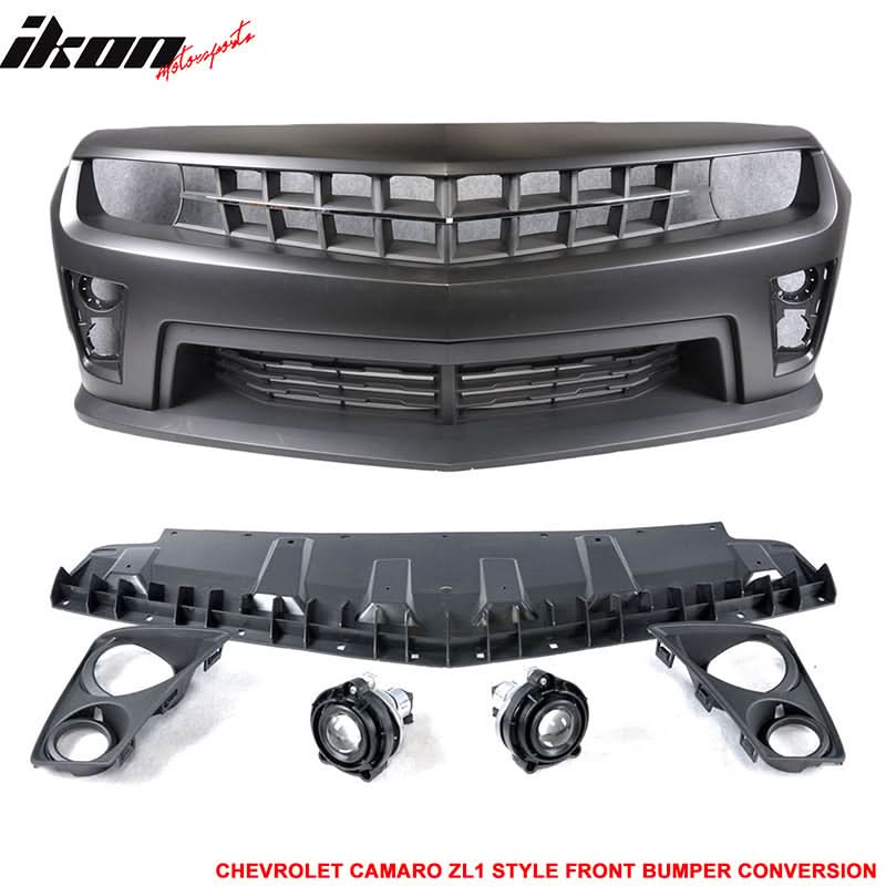 Fits 10-13 Chevy Camaro ZL1 PP Front Bumper Daytime Running Light