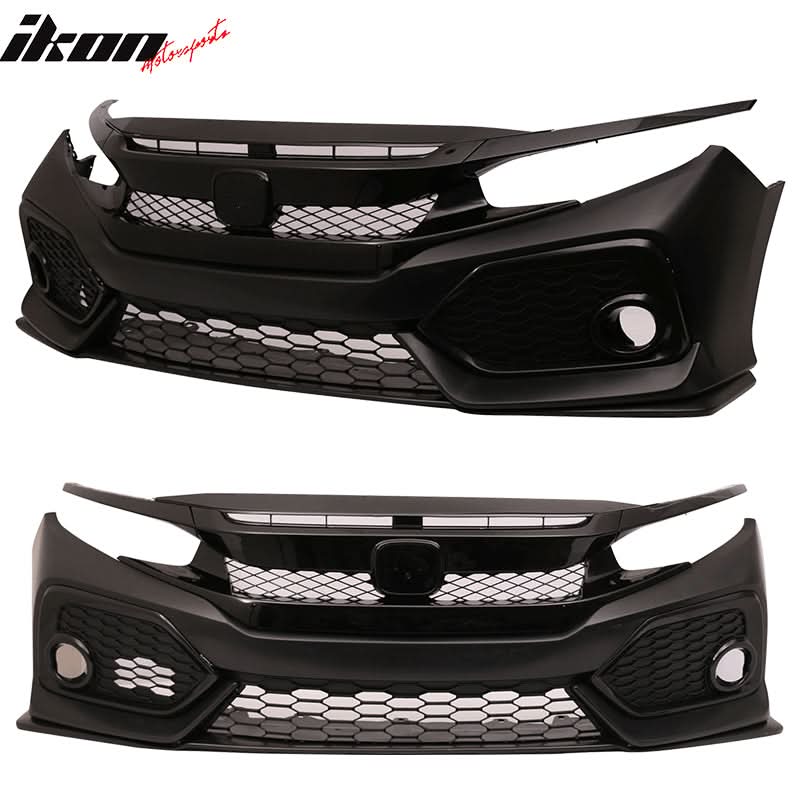 2016-2021 Honda Civic Si Sedan Coupe OE Front Bumper &R Grille