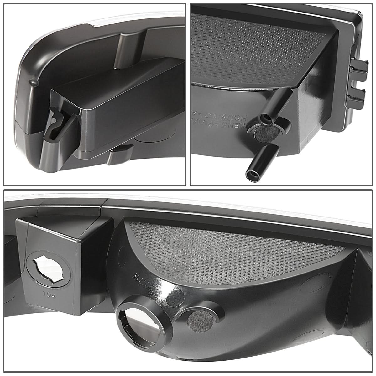 03-23 Chevrolet Express / GMC Savana Black Bumper Lights