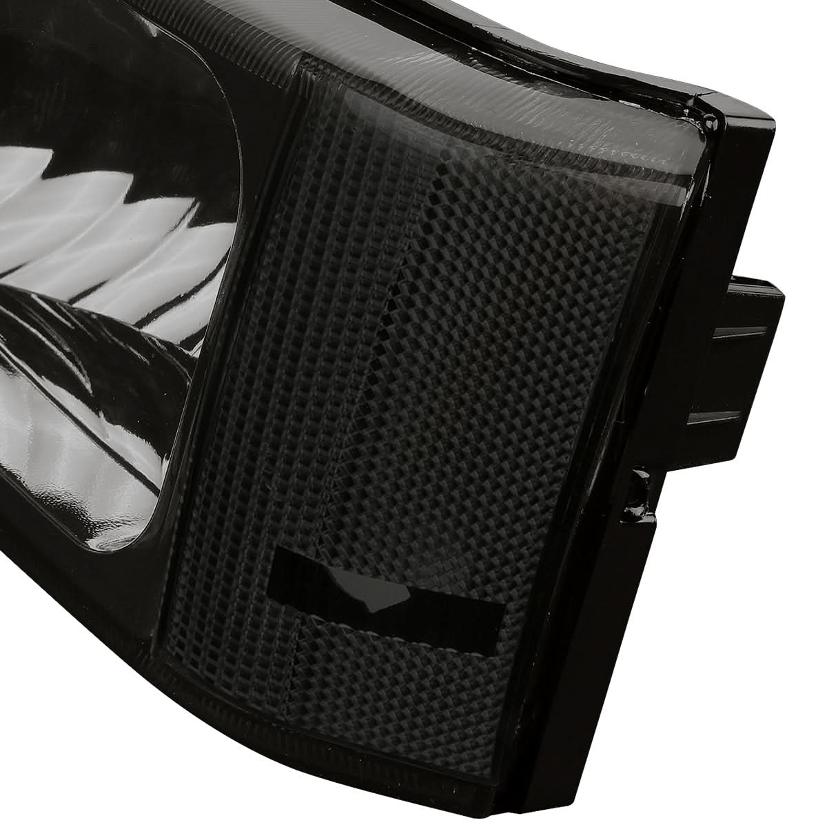 03-07 Chevrolet Avalanche Silverado Smoke Bumper Lights 2PC