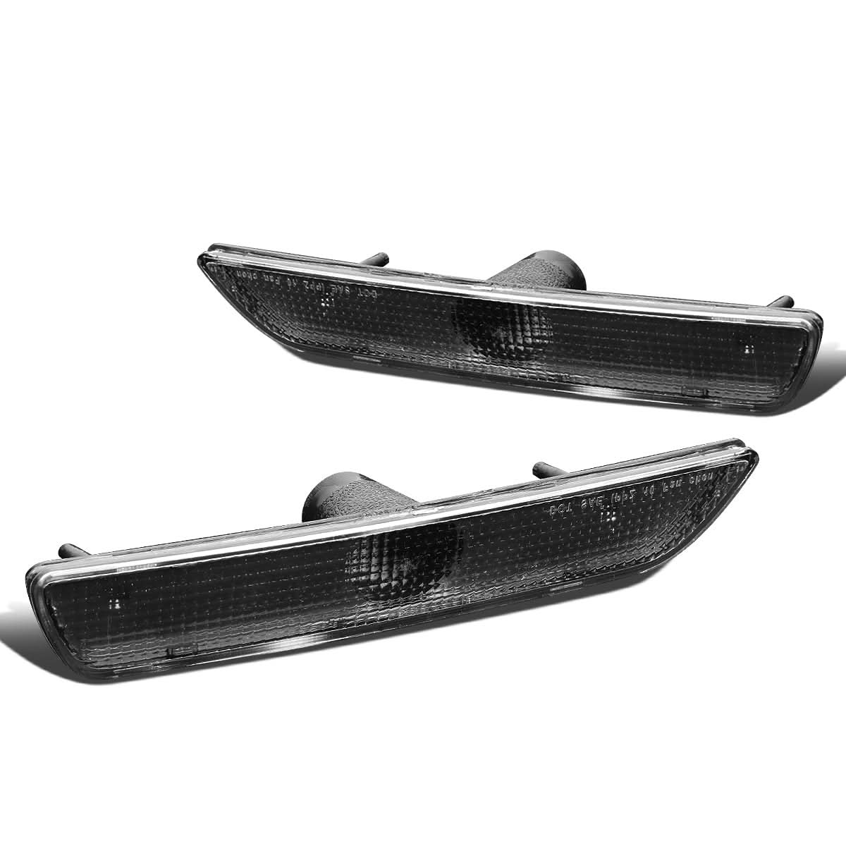 2010-2014 Ford Mustang Black Bumper Lights